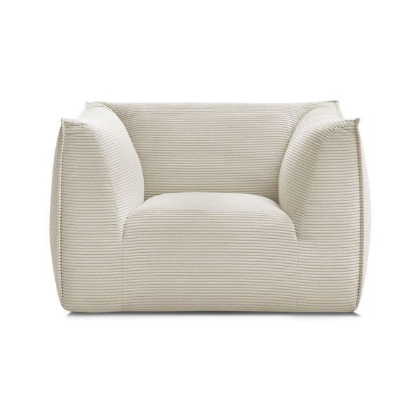 Бежово кресло от рипсено кадифе Giorgia – Bobochic Paris-image-2