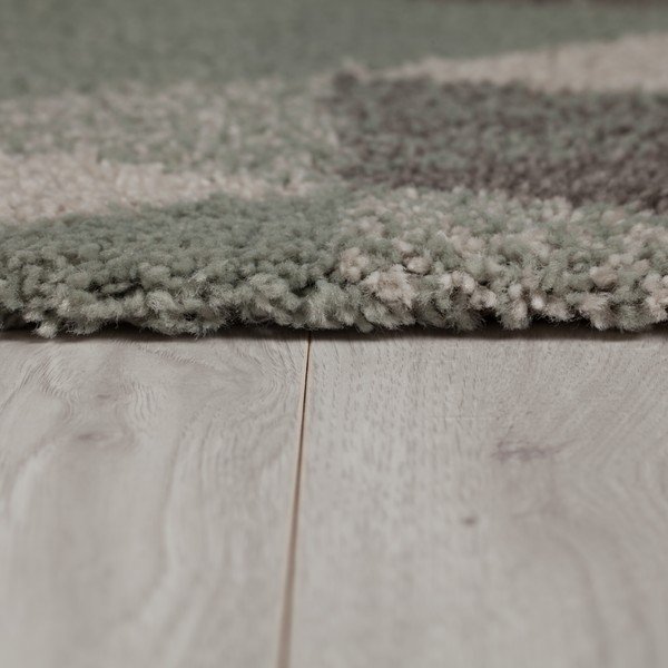 Зелен и кремав килим Nuru, 160 x 230 cm - Flair Rugs-image-4