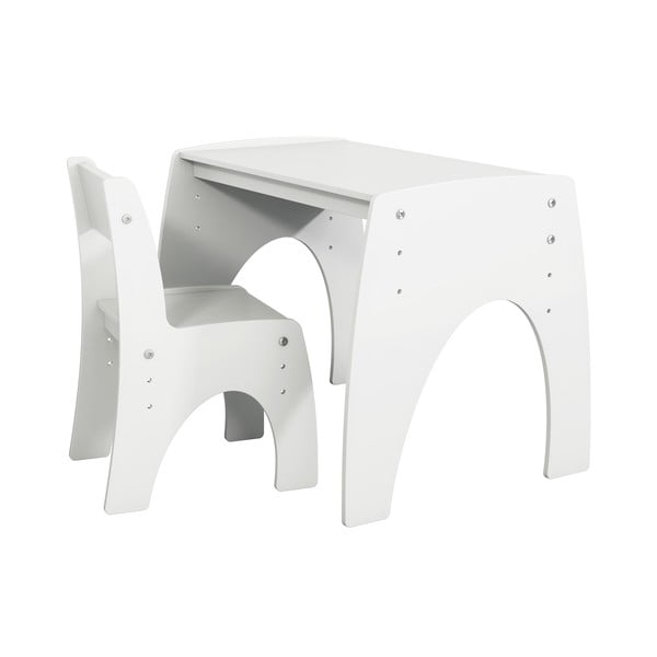 Бял детски стол Klips - Pinio-image-3