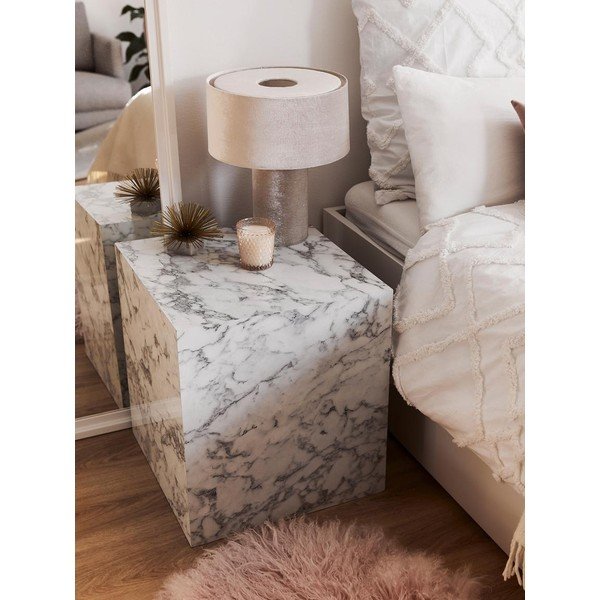 Масичка за кафе в мраморен декор Lesley - Westwing Collection-image-4