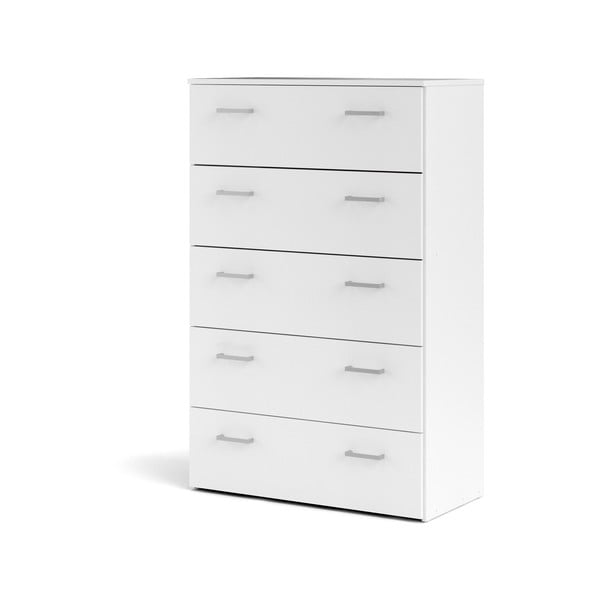 Бял висок скрин 74x115 cm Space – Tvilum-image-2