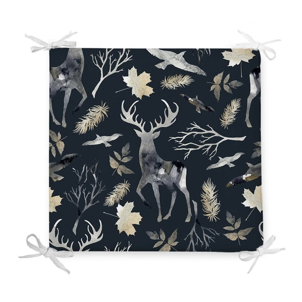 Коледна възглавница с памучна смес Wild Forest, 42 x 42 cm - Minimalist Cushion Covers