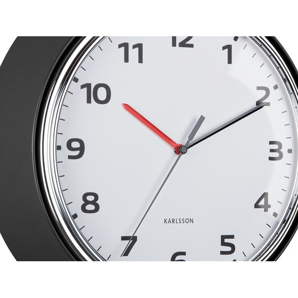 Стенен часовник ø 34 cm Modern Retro – Karlsson-image-4