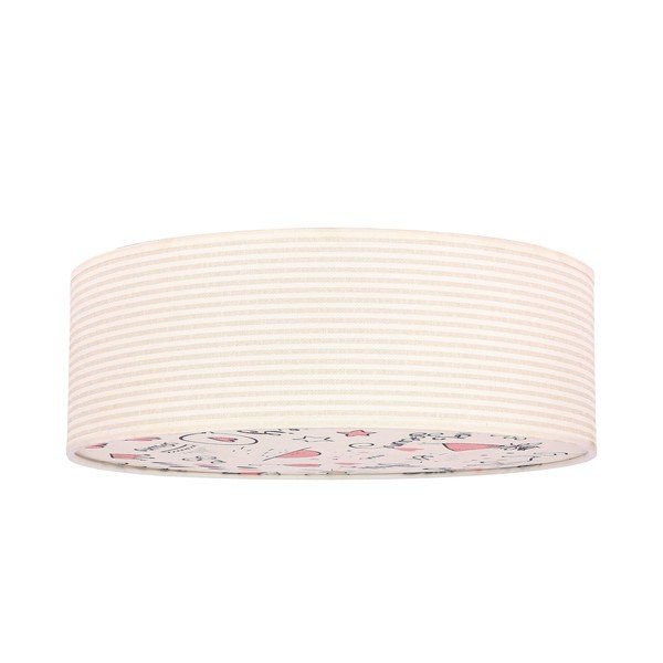 Детска лампа за таван с текстилен абажур ø 38 cm Kiddy – Candellux Lighting