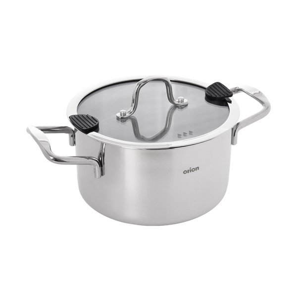 Касерола от неръждаема стомана с капак 4,3 l Venice – Orion