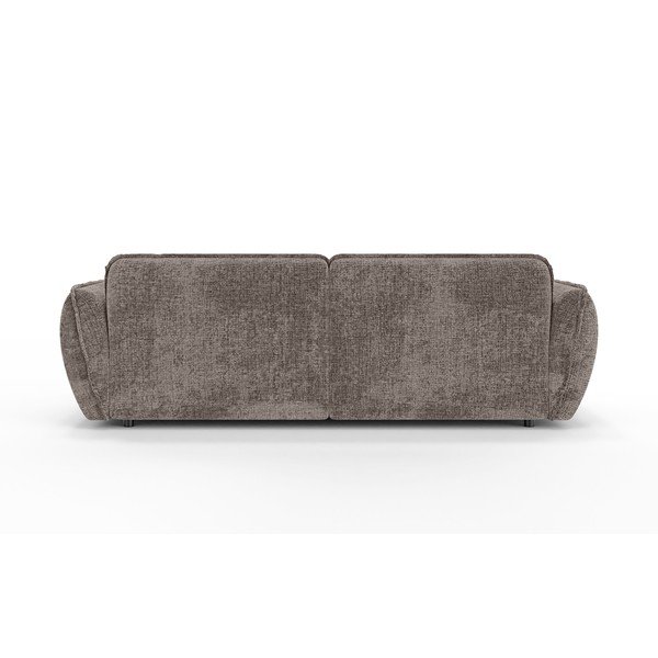 Кафяво-сив шенилов ъглов диван (десен ъгъл) Nelia – Ropez-image-4