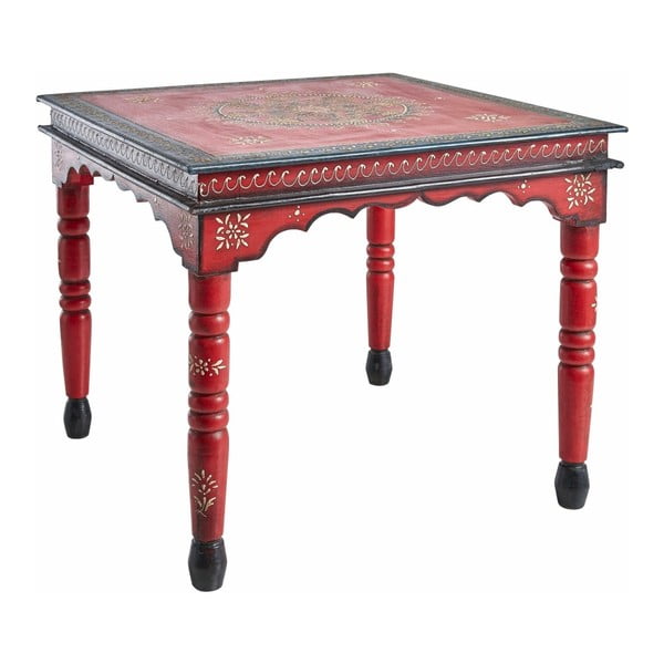 Масичка за кафе от червено мангово дърво Vito - Støraa-image-1