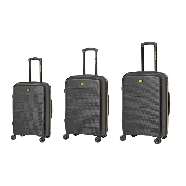 Пътнически куфари в комплект от 3 бр. Cargo CoolRack – Caterpillar