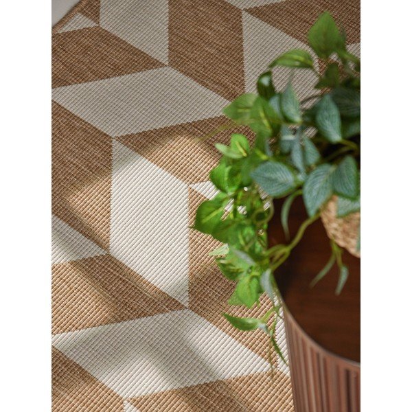 Кремав/в естествен цвят килим за открито и закрито 120x170 cm Haringey Terrick – Ted Baker-image-2