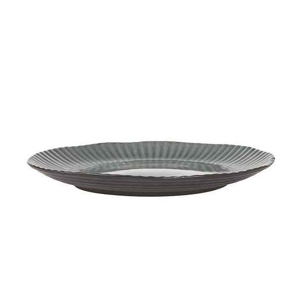 Сива керамична чиния , ø 27,5 cm Birch - Bahne & CO