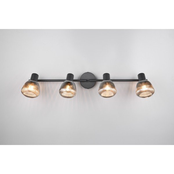 Черен прожектор ø 10 cm Tarifa – Trio-image-2