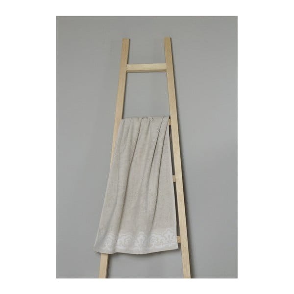 Бежова памучна спа кърпа, 50 x 100 cm - My Home Plus