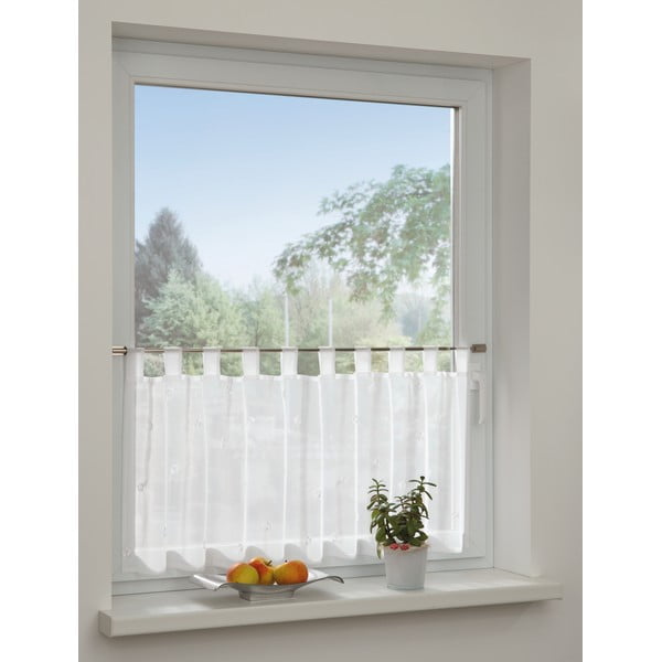 Бяла завеса 48x140 cm Voile - Gardinia-image-1