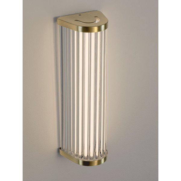 Матово златиста метална LED стенна лампа Vitree – Nova Luce-image-3