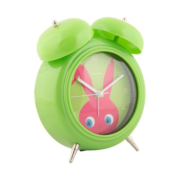 Детски будилник ø 15 cm Peekaboo Bunny – Karlsson-image-3