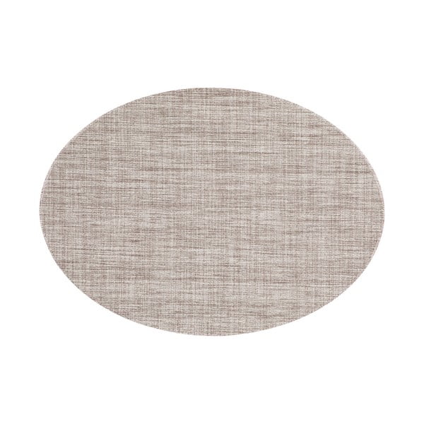 Кафяво-сива подложка Овал, 46 x 33 cm - Tiseco Home Studio