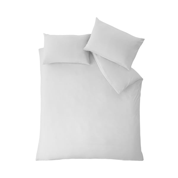 Бяло спално бельо за двойно легло 200x200 cm So Soft - Catherine Lansfield