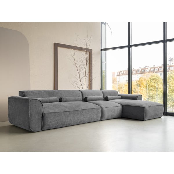 Сив ъглов диван (десен ъгъл) Flex Felix – Miuform-image-3