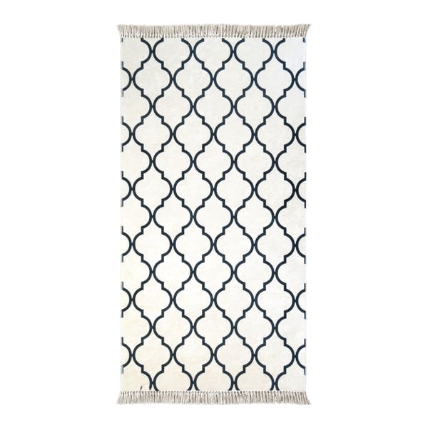 Килим Hali Siyah, 50 x 80 cm Madalyon - Vitaus