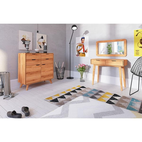 Тоалетка от букова дървесина 90x40 cm Greg - The Beds-image-4