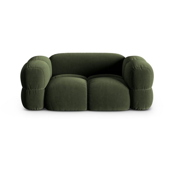 Зелен кадифен диван 180 cm Loretto – Cosmopolitan Design