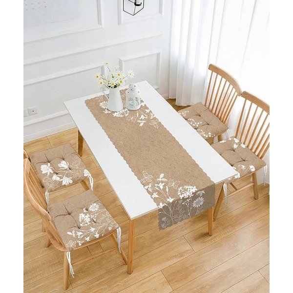 Комплект от 4 възглавници за сядане и покривало за маса - Mila Home