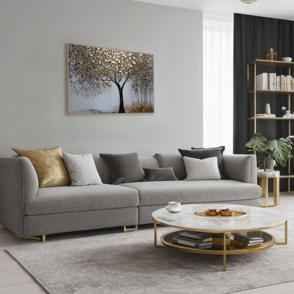 Картина 60x90 cm Golden Leaves – knor-image-1
