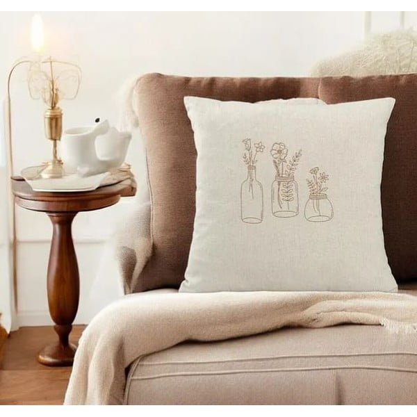 Калъфка за възглавница със смес от памук 45x45 cm – Mila Home-image-3