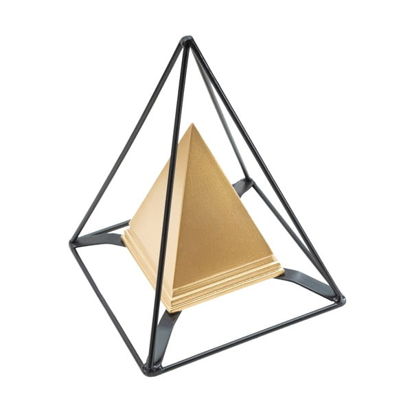 Метална статуетка в златна декорация Пирамида - Mauro Ferretti-image-1