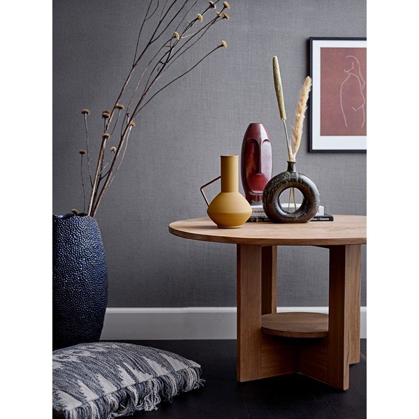 Ваза от жълт метал, височина 21 cm Irine - Bloomingville-image-1