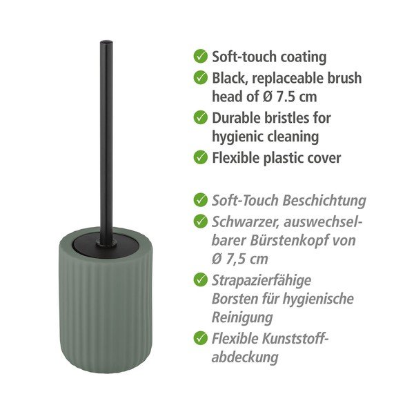 Зелена керамична четка за тоалетна Belluno - Wenko-image-4