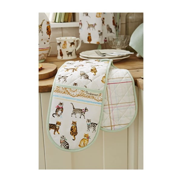 Sada 3 bavlněných utěrek Cooksmart ® Cats on Parade-image-3