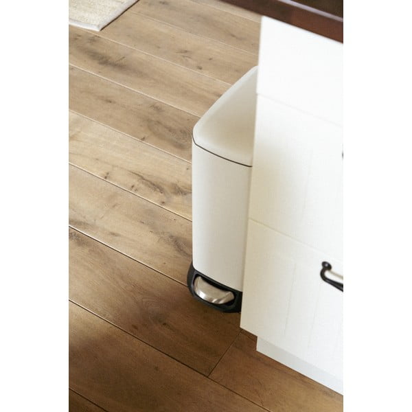 Кремаво стоманено кошче за боклук с педал 12 l Design – Wenko-image-2