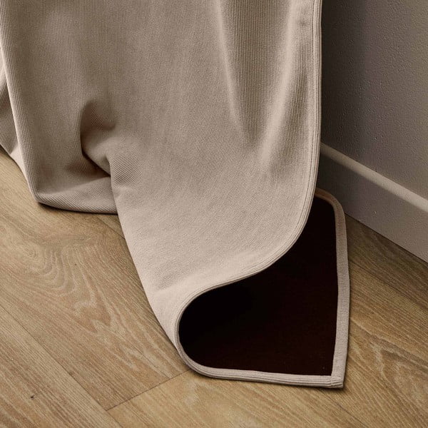 Кафяво термо перде от рипсено кадифе 140x260 cm Madison – douceur d'intérieur-image-4