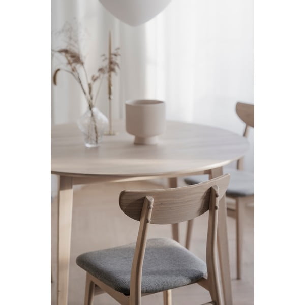 Трапезни столове в комплект от 2 броя в естествен цвят Rodham - Rowico-image-3