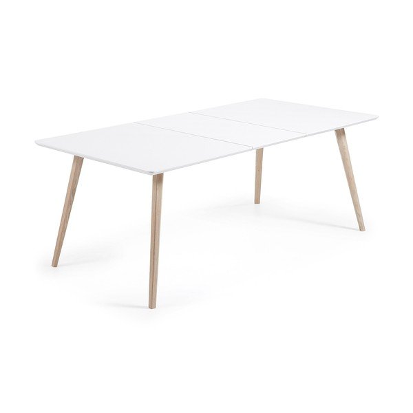 Разтегателна маса за хранене , 160 x 100 cm Quatre - Kave Home-image-3