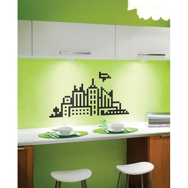 Samolepky Pixel City-image-2