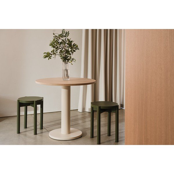 Зелен стол от масивен бук Hopp – noo.ma-image-3