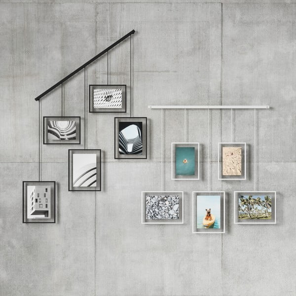 Бели метални рамки за стена в комплект от 5 броя 66x69 cm Exhibit - Umbra-image-3