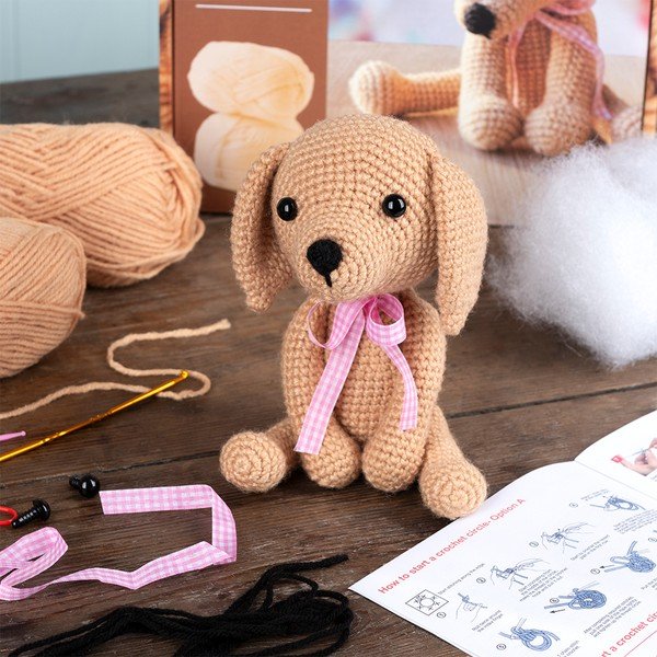 Творчески комплект от DIY Crochet Puppy – Rex London-image-1