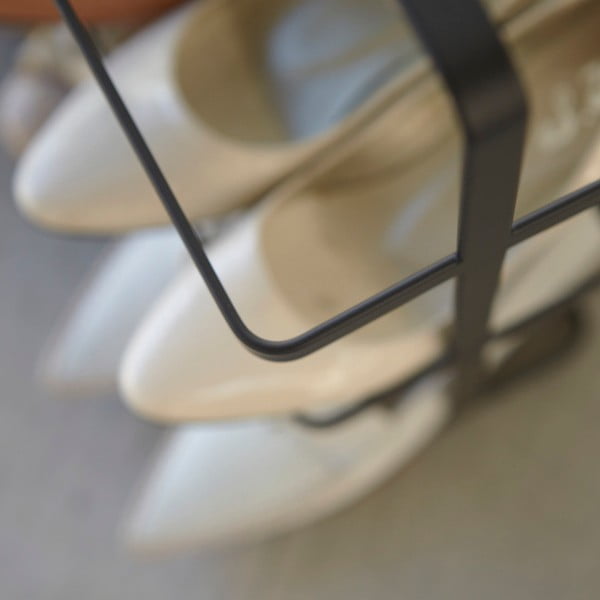 Черен метален стелаж за обувки Tower Shoe Rack – YAMAZAKI-image-3