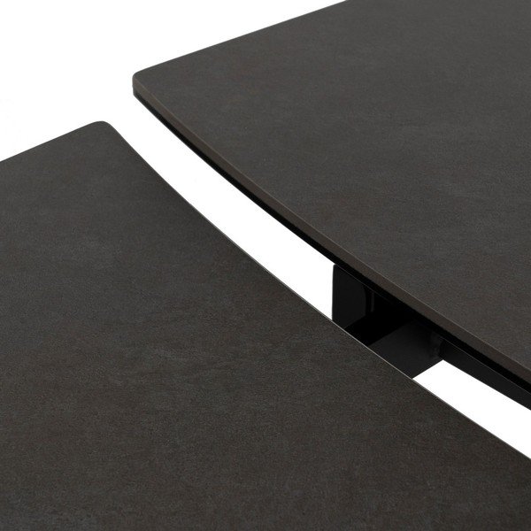 Сгъваема трапезна маса с допълнителна плоча 90x180 cm Rocía – Ixia-image-3