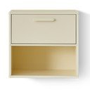 Светложълто нощно шкафче за стена Keep by Hammel - Hammel Furniture