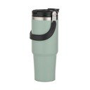 Светлозелена бутилка за пътуване бутилка  от неръждаема стомана 1 l Eco – Ladelle