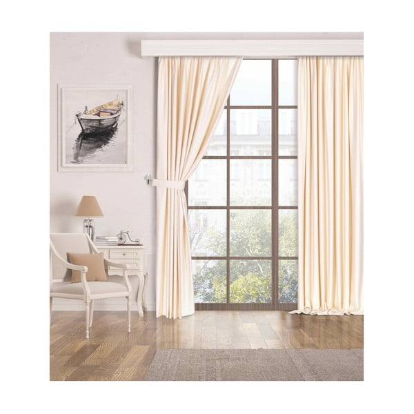 Бежово dimout перде 100x250 cm – Mila Home-image-2