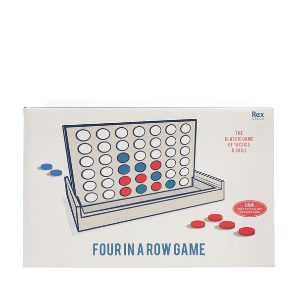 Настолна игра Four in a Row game set – Rex London-image-2
