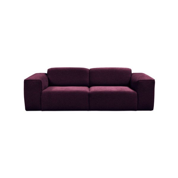 Fialová trojmístná pohovka Cosmopolitan Design Phoenix