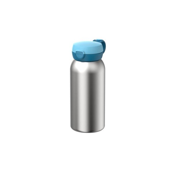 Син/в сребрист цвят пластмасов детски термос 500 ml Campus – Mepal