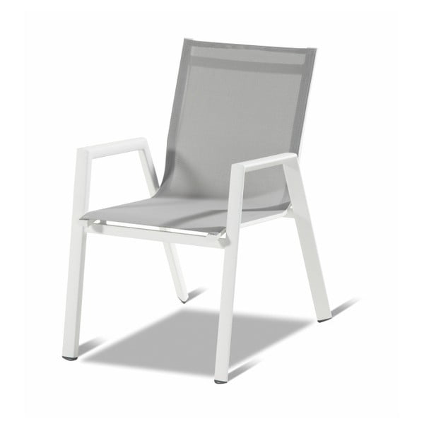 Бял сгъваем градински стол за хранене Auba - Hartman