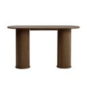 Кафява конзолна маса 40x130 cm Nola – Unique Furniture